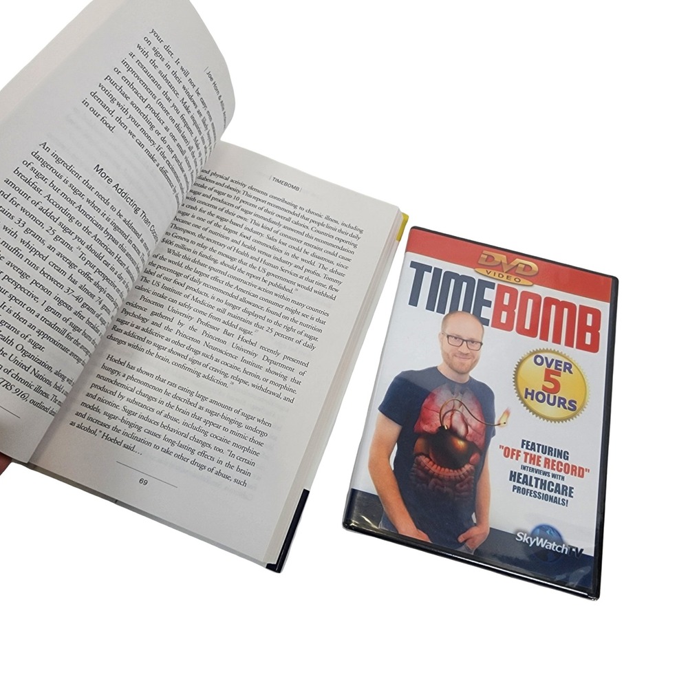 Timebomb Joe Horn Allie Anderson Book and Companion DVD Set SkyWatch TV - Picture 3 of 6
